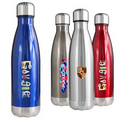 Atlantis 17oz Double Wall Vacuum Insulated Stainless Steel Bottle